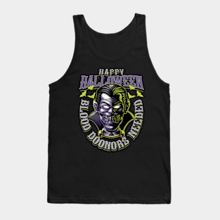 Halloween - Dracula Illustration Tank Top